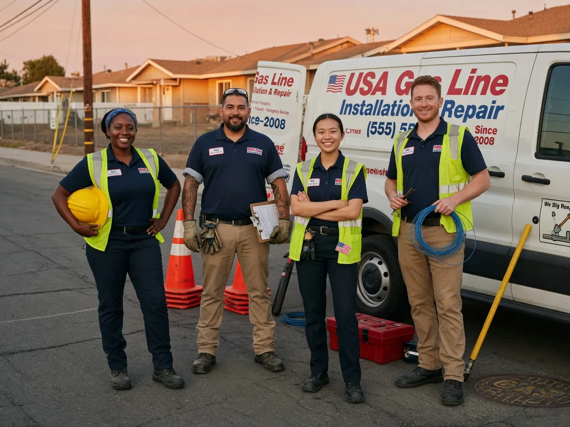 Gas Line Installation company in Perrin, TX